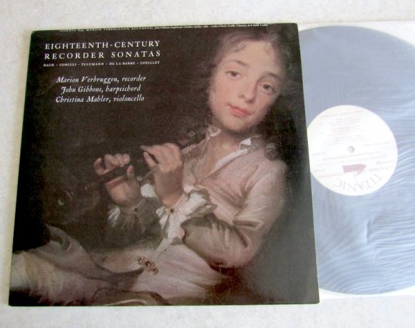 【LP】 Marion Verbruggen , John Gibbons , Christina Mahler / Eighteenth-Century Recorder Sonatas拍卖