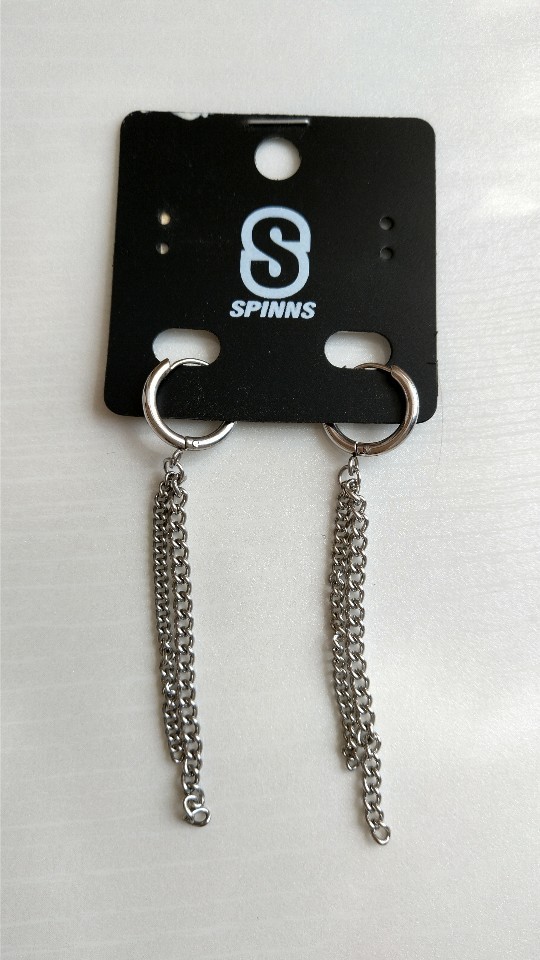SPINNS ITEMHOOP PIAS 2CHAIN COLOR:SIL 未使用自宅保管品+おまけのアクセサリー数点(使用済だとおもわれる)拍卖