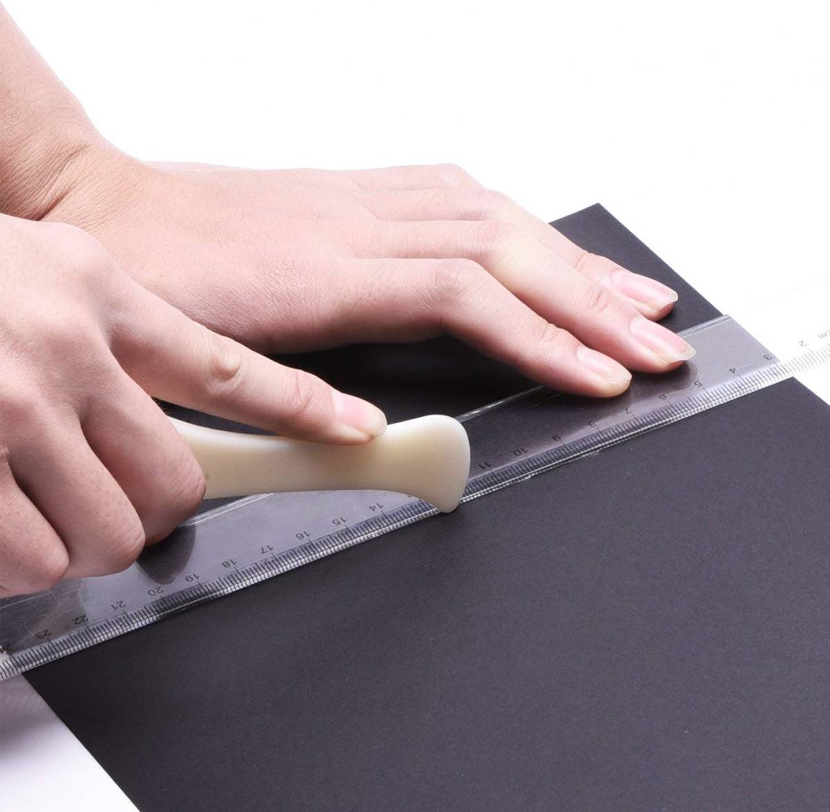 ★★製本用具 骨フォルダーツール ペーパークラフト カード作成 スクラップブッキング シンプル 模造骨デザイン拍卖