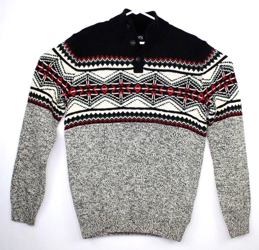 未使用 チャップス ラルフローレン ノルディックセーター ニット M Chaps RRL好きにも拍卖