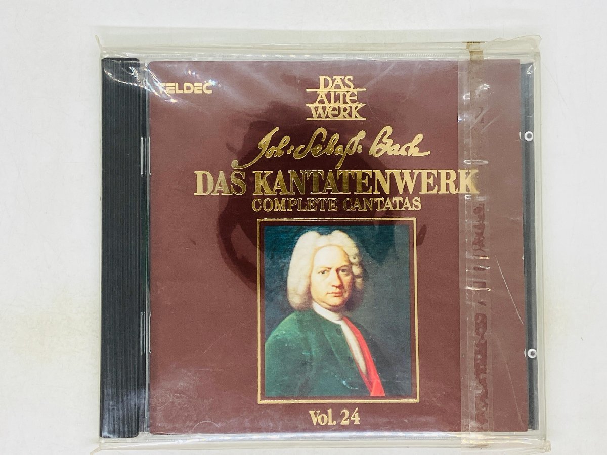 即決CD BACH DAS KANTATENWERK VOL.24 BWV 95-98 / COMPLETE CANTATAS / バッハ TELDEC Z31拍卖