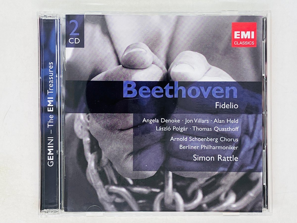 即決2CD BEETHOVEN FIDELIO / SIMON RATTLE / Berliner Philharmoniker / ベートーヴェン L02拍卖