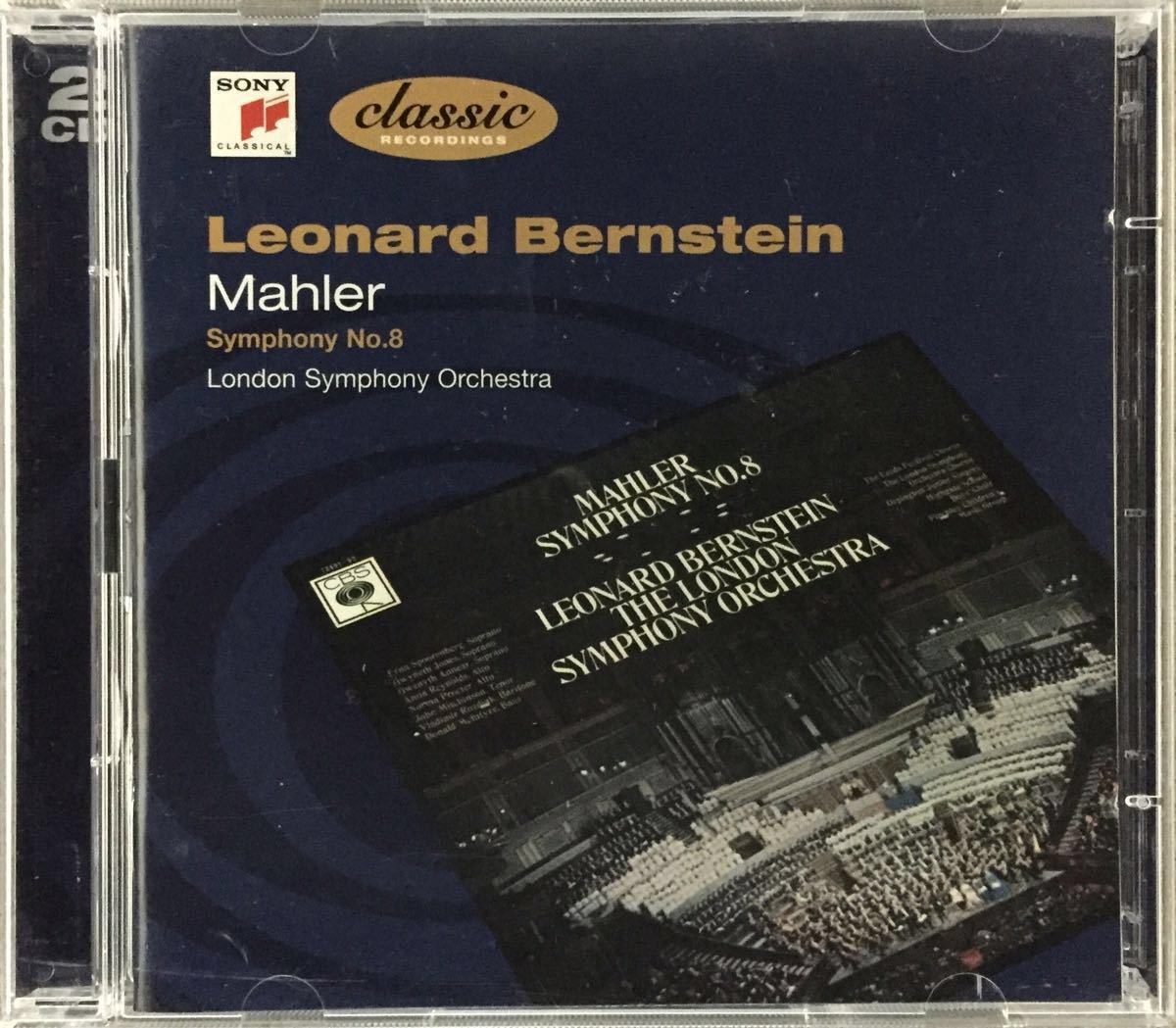 2CD/ マーラー:交響曲第8番「千人の交響曲」 / バーンスタイン& LSO拍卖