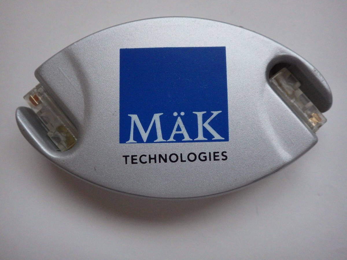 ☆即決!企業モノ!ノベルティー!!MAK TECHNOLOGIES(MAKテクノロジー) 携帯型LANケーブル!!☆拍卖