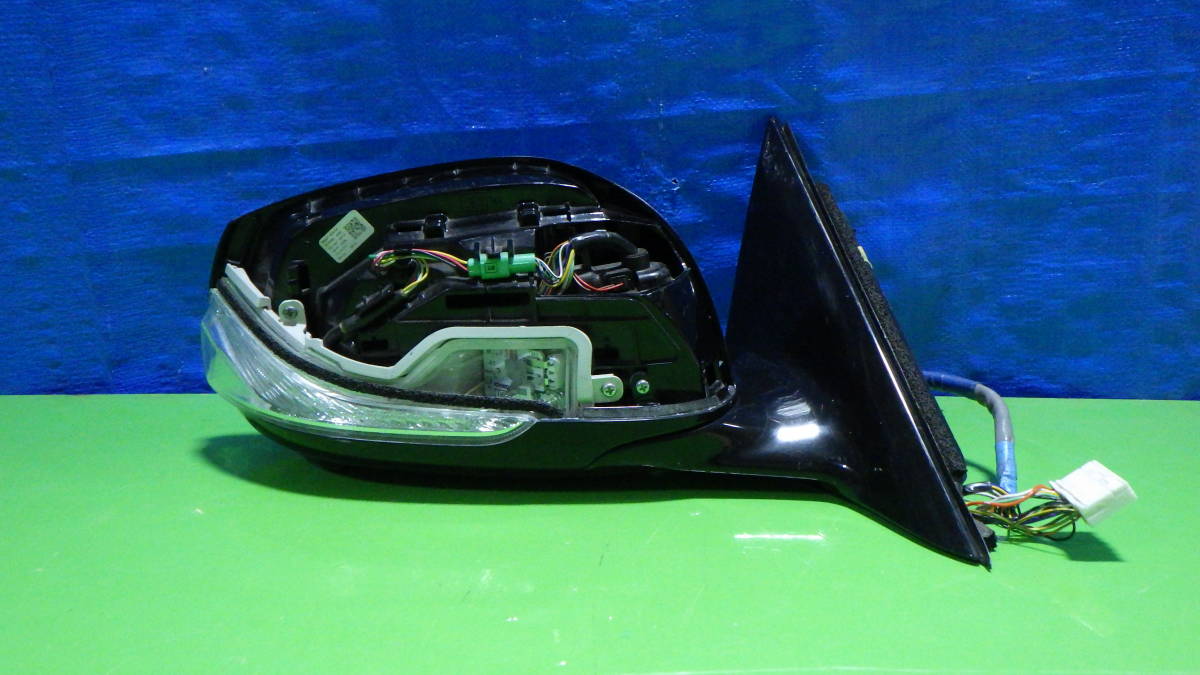 51120-6 スカイライン V37 右 ドアミラー黒 18P 打刻 QD 96301-4GN3A ジャンク品 水没車外 動作未確認 純正 中古 棚15拍卖
