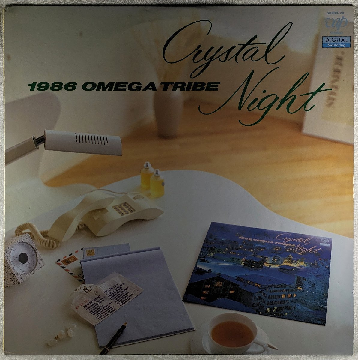 レア盤★中古LP「Crystal Night / クリスタル・ナイト」1986OMEGA TRIBE / 1986オメガトライブ拍卖