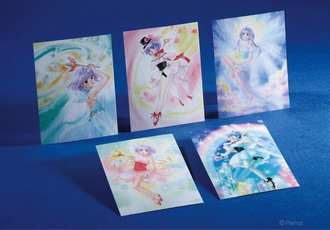 魔法の天使 クリィミーマミ 高田明美 個展 Memories Magic 小忌廉『高田明美-魔法回憶原畫展』香港限定 会場限定 ポストカード 全5種拍卖