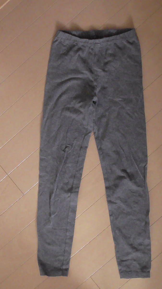 キッズ ユニクロ レギンス140 グレー拍卖