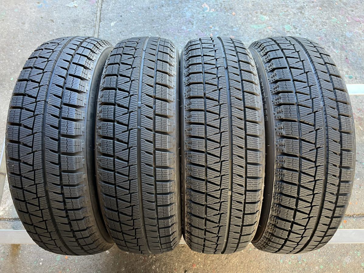 極上バリ山/ブリヂストンアイスパートナー2 155/65R14 2022年/4本 1121A ワゴンR タント N-BOX ムーヴ 等 軽拍卖