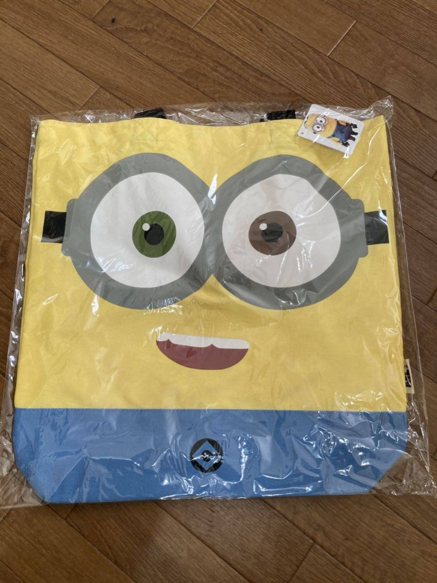 新品未開封★ミニオン 大きめ トートバッグ★ボブ拍卖