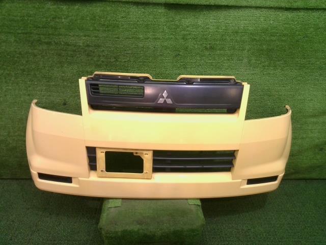 eKスポーツ LA-H81W H91 フロントバンパー ASSY R 3G83T Y59 黄色 イエロー MN133944YA H14年拍卖