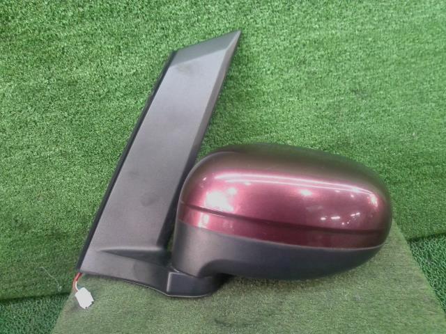 アイ DBA-HA1W 左 ドアミラー サイドミラー ビバーチェ 3B20 P39 赤 レッド 7632A601RC H24年拍卖