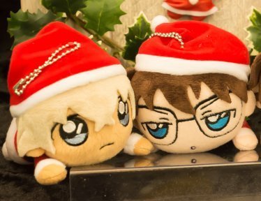 名探偵 コナン 寝そべり KCM キーチェーン マスコット クリスマス 2018 コナン・安室透 2種セット拍卖