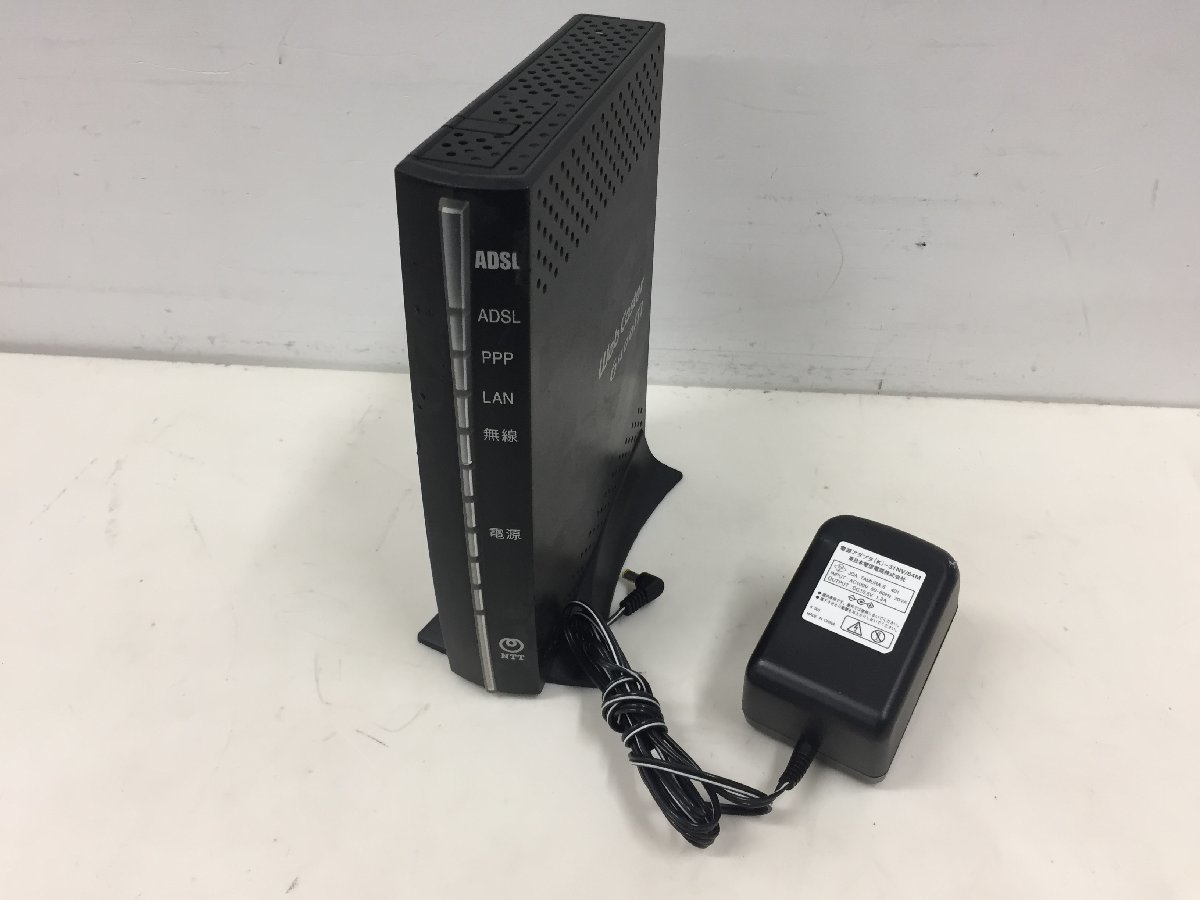 NTT Web Caster 6400M(WBC 6400M) ADSLモデム内蔵ワイヤレスブロードバンドルータ ACアダプター付 初期化済(管FC)拍卖