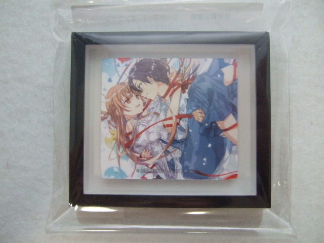 電撃文庫30周年記念 超電撃文庫展 ソードアート・オンライン フレームマグネットA 231104 マグネット SAO 角川ミュージアム アスナ キリト拍卖