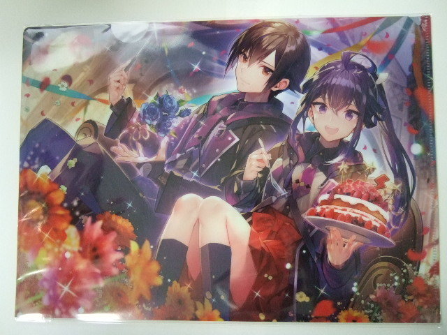 電撃文庫30周年記念 超電撃文庫展 七つの魔剣が支配する クリアファイル オリバー ホーン ナナオ ヒビヤ 231104 角川ミュージアム拍卖