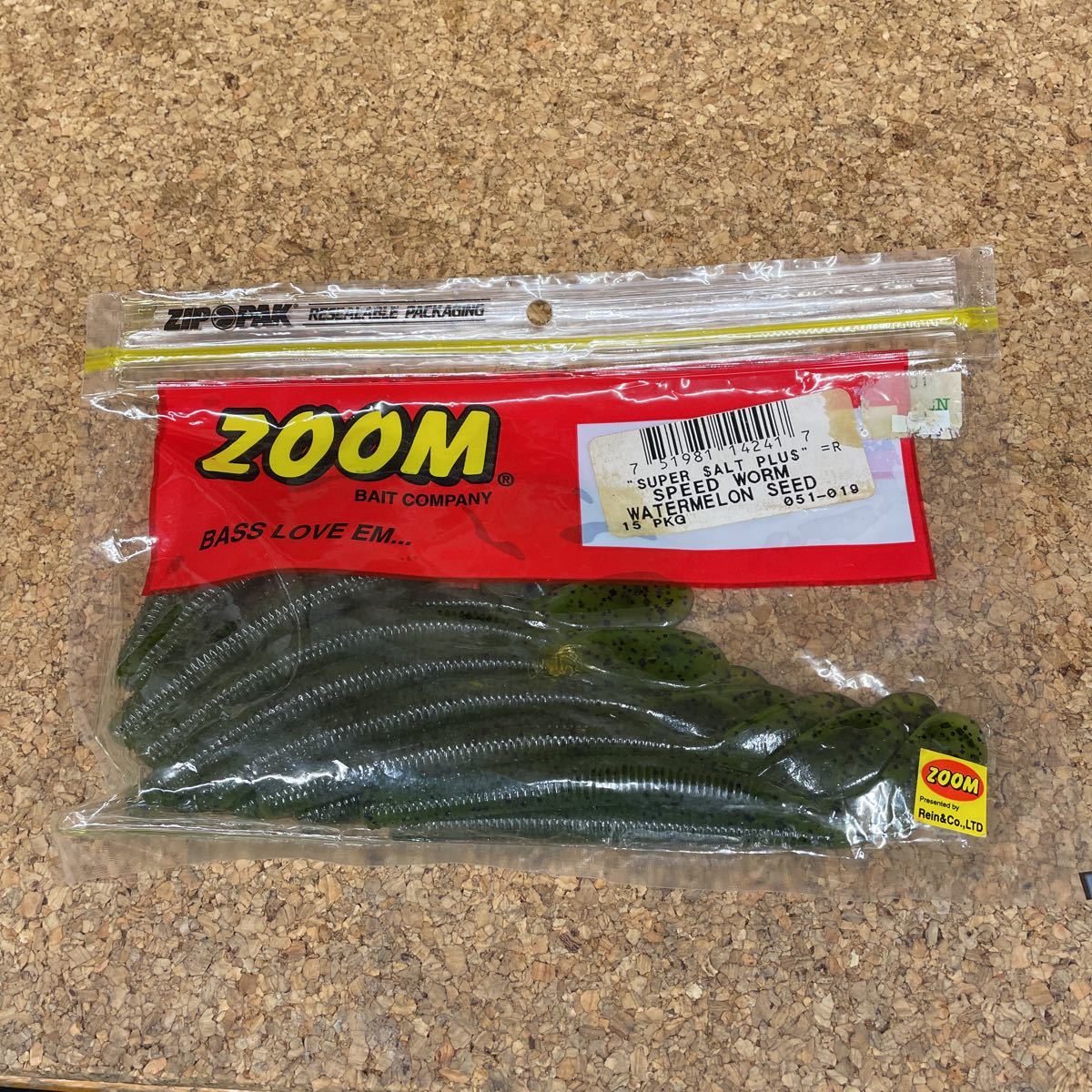 ワーム 178 ズーム スピードワーム ZOOM SPEED WORM 未使用 ZBC拍卖