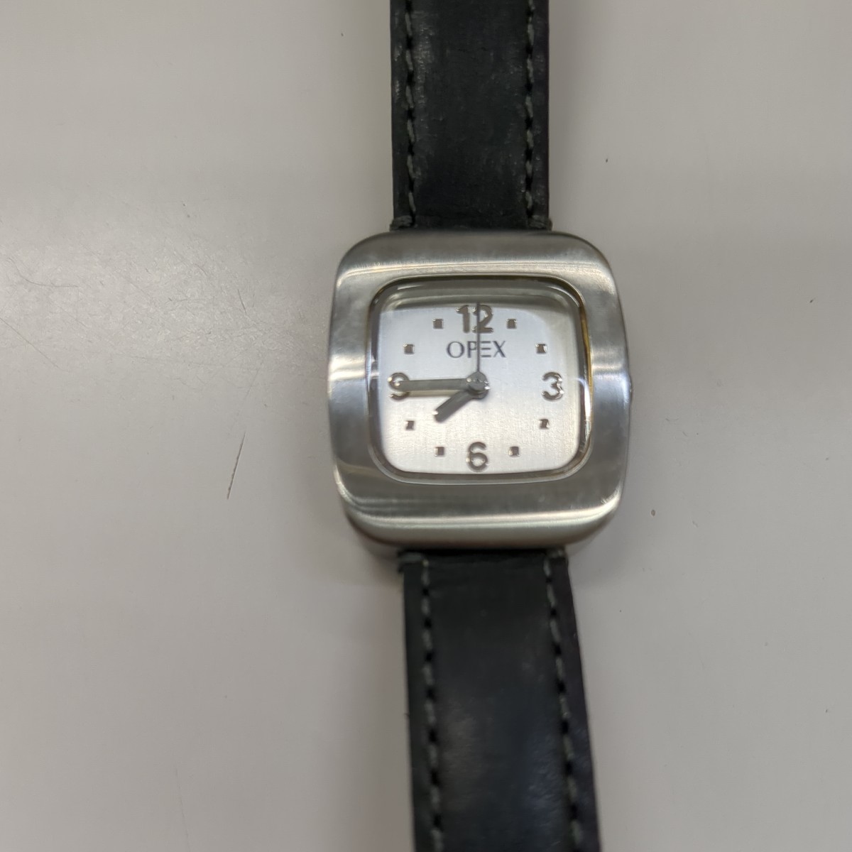 ★電池交換済 腕時計 Petite OPEX デニムベルト シルバー レディースウォッチ 拍卖