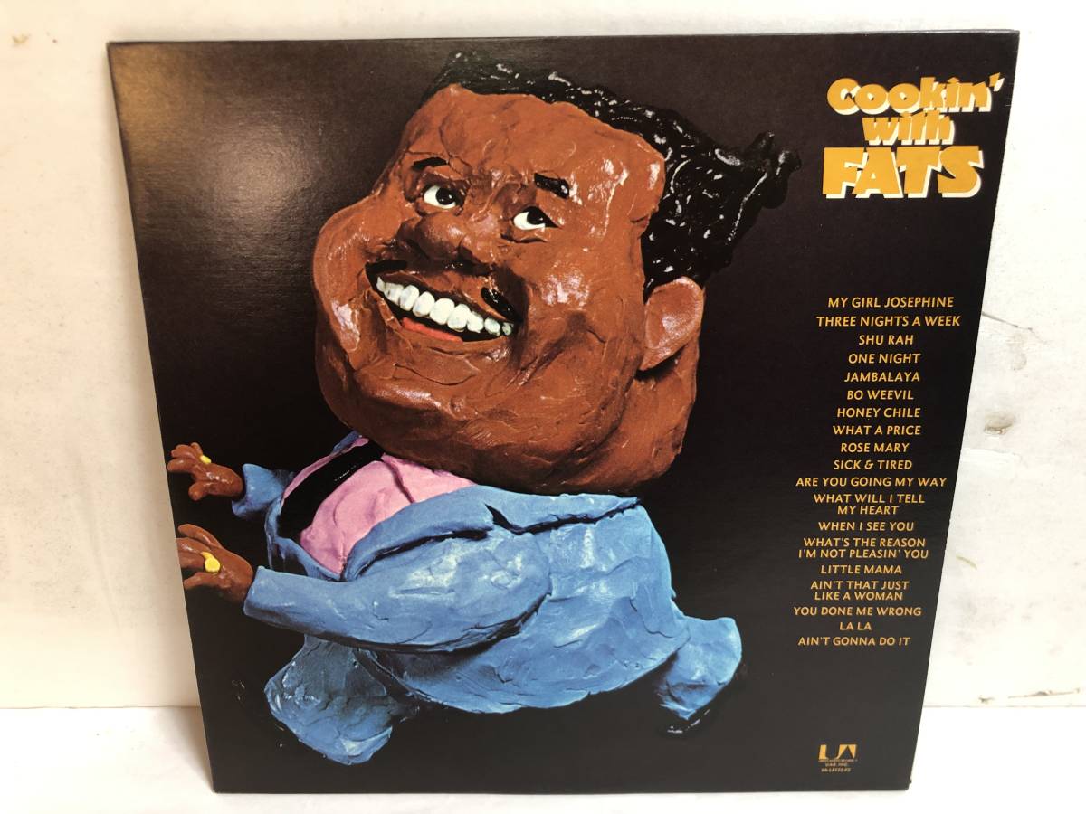 31102S US盤 12inch 2LP★FATS DOMINO/COOKIN' WITH FATS★UA-LA122拍卖