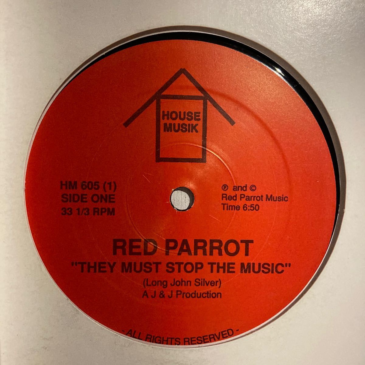Red Parrot / Hunter Hayes - They Must Stop The Music / House Under Pressure拍卖