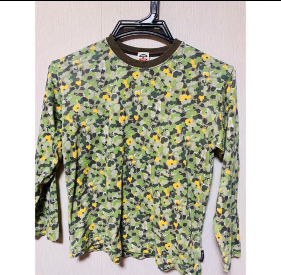 【ダディオダディ】渋花総柄長袖Tシャツ♪~130~daddyohdaddy拍卖