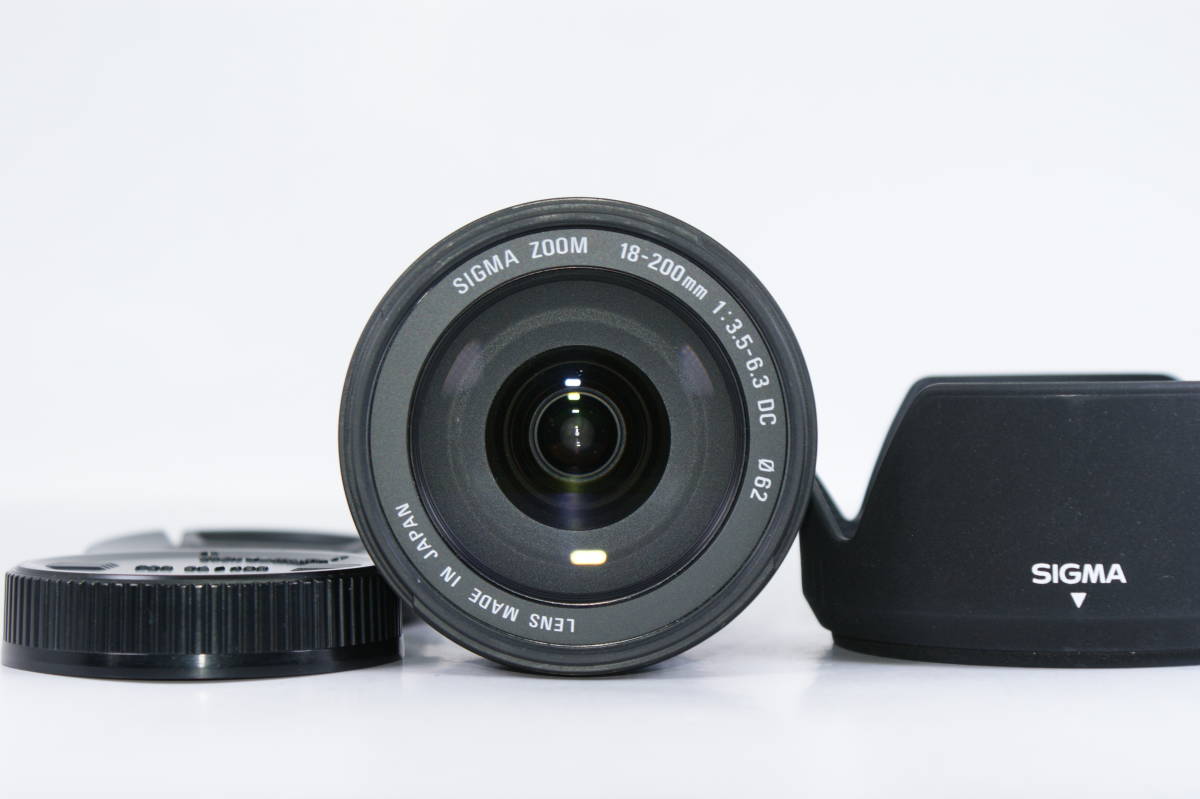 SIGMA DC 18-200mm F3.5-6.3 PENTAX フードつき#214拍卖