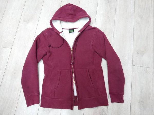 USA製 CAMBER ヘビーウェイト 裏サーマル スエットパーカー M ワイン 状態良拍卖