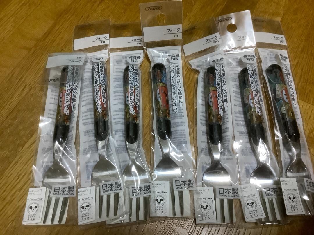 カーズ フォーク 7本セット スケーター ディズニー / まとめて 大量 拍卖