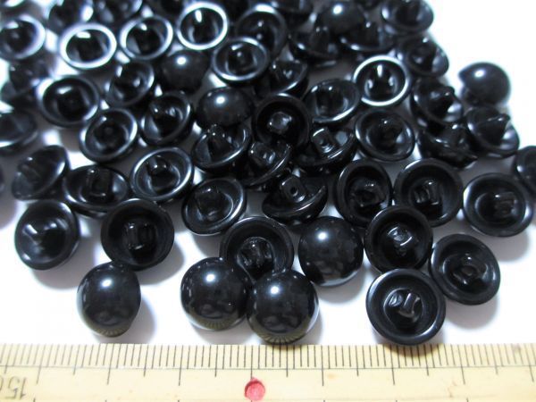 11.5mm 200個 目玉ボタン 山高ボタン / あみぐるみ 手芸 ぬいぐるみ あみぐるみに拍卖