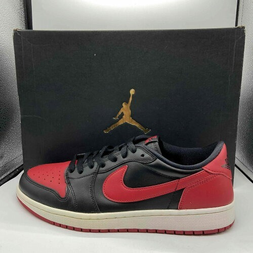 NIKE AIR JORDAN 1 LOW OG BRED 29.0cm 2015年 705329-001 ナイキ エアジョーダンワンローブレッド拍卖