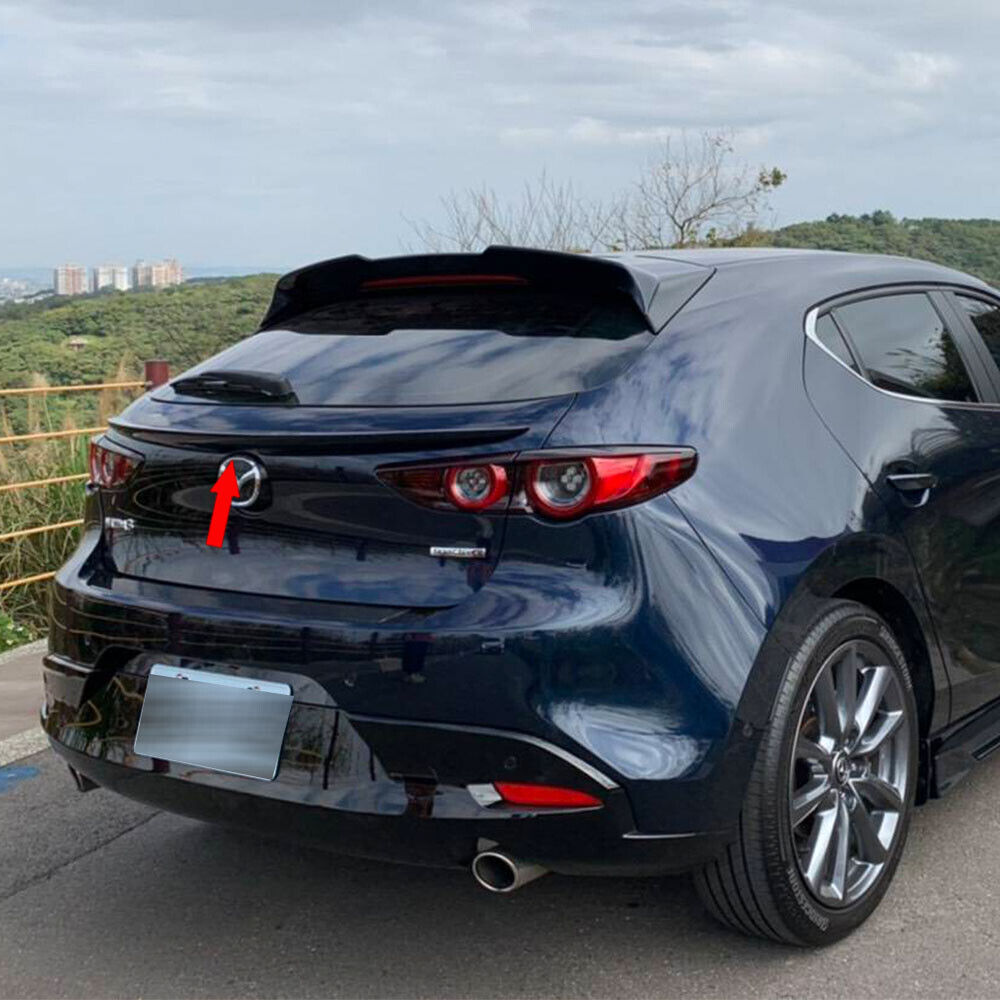 【塗装品】OE Type MAZDA3ファストバック BP系 リアテールゲートスポイラー トランクスポイラー塗装対応 2019-2024拍卖