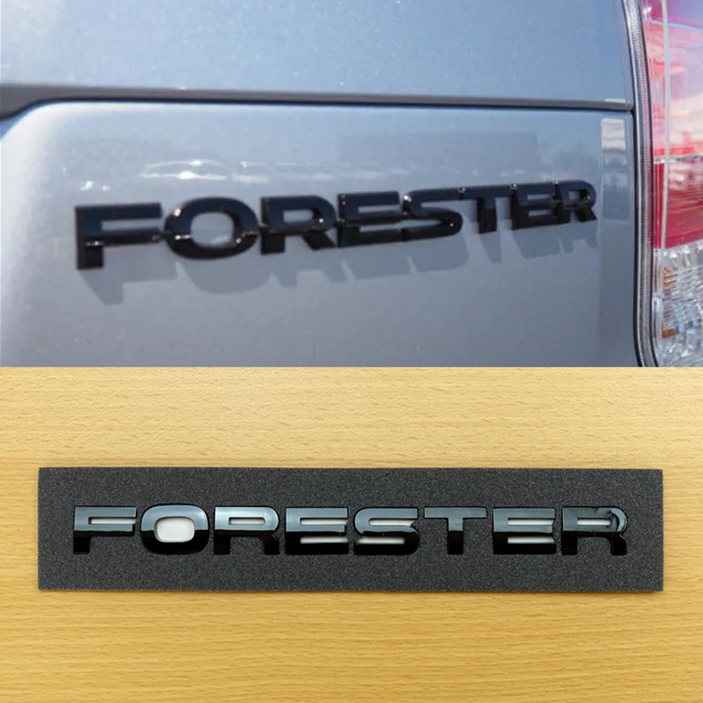 FORESTER エンブレム フォレスター艶有黒拍卖