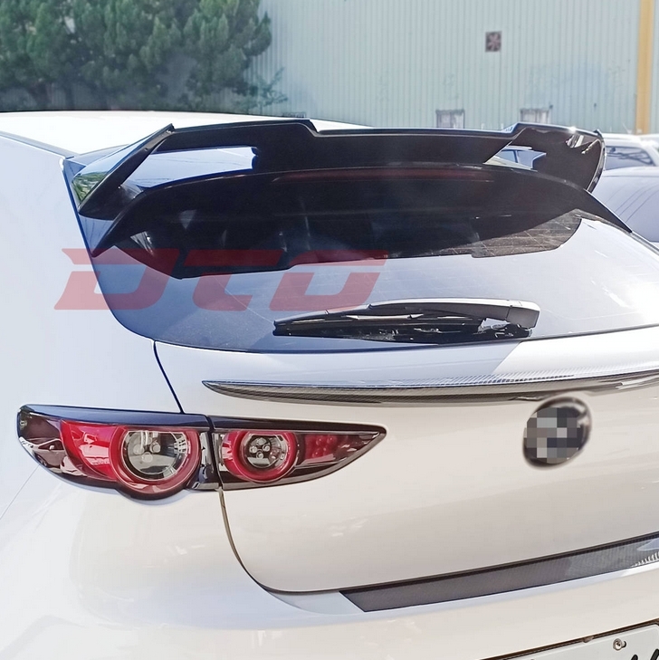 【即納!未塗装品】TS Type 新型マツダ3 BP系 ファストバック 素地 リアスポイラー ルーフスポイラー 2019-2024拍卖