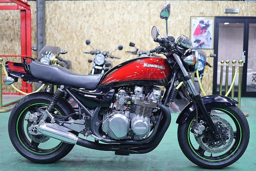 ゼファー750/川崎/旧車/絶版車/エンジンOH済み/当社整備済み車両/外装リペイント済み/0.5ミリオーバーサイズ/新品モナカ管/即納車可/絶好調拍卖