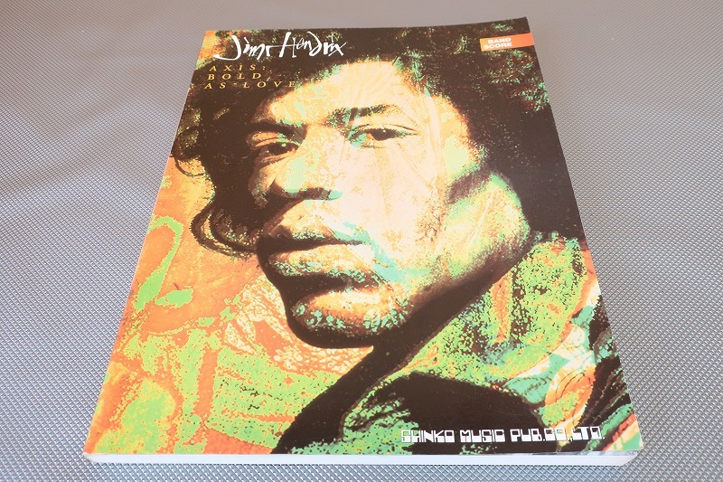 即決/初版!Jimi Hendrix Axis bold as love バンドスコア ギタースコア/アクシスボールド・アズ・ラヴ ジミ・ヘンドリックス ジミヘン13拍卖