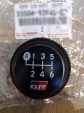 ●新品 トヨタ純正 GRカローラ ヤリス シフトノブ 本革 ブラック 6MT TOYOTA Yaris GR86 COROLLA Shift Knob GRMN 流用にどうぞ拍卖