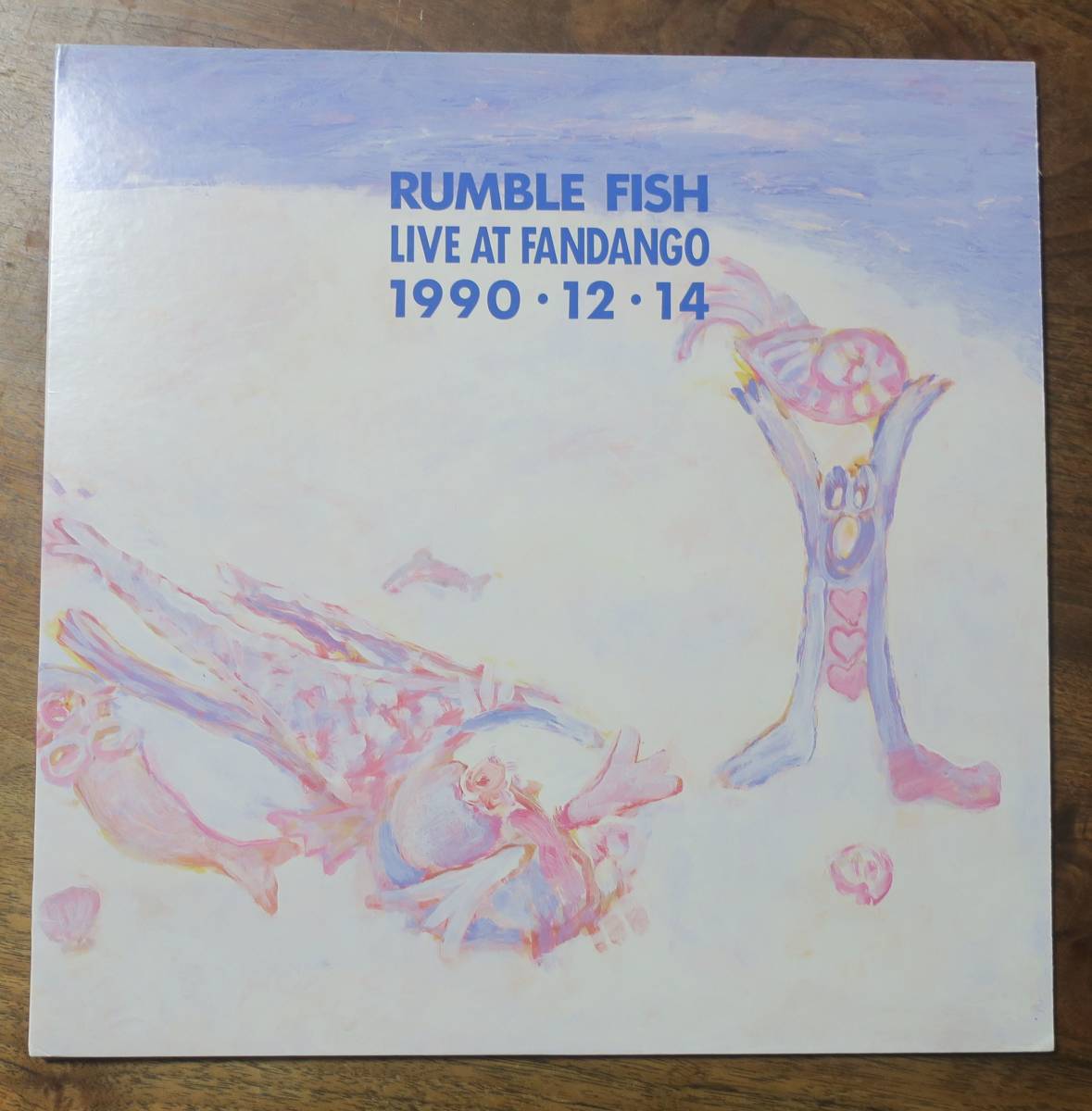 RUMBLE FISH片山道郎ランブルフィッシュLIVE AT FANDANGO 1990 12 14ぼくらの世界みどり虫Bang BangごめんねBabyトビウオ酔いどれの憂歌CD拍卖