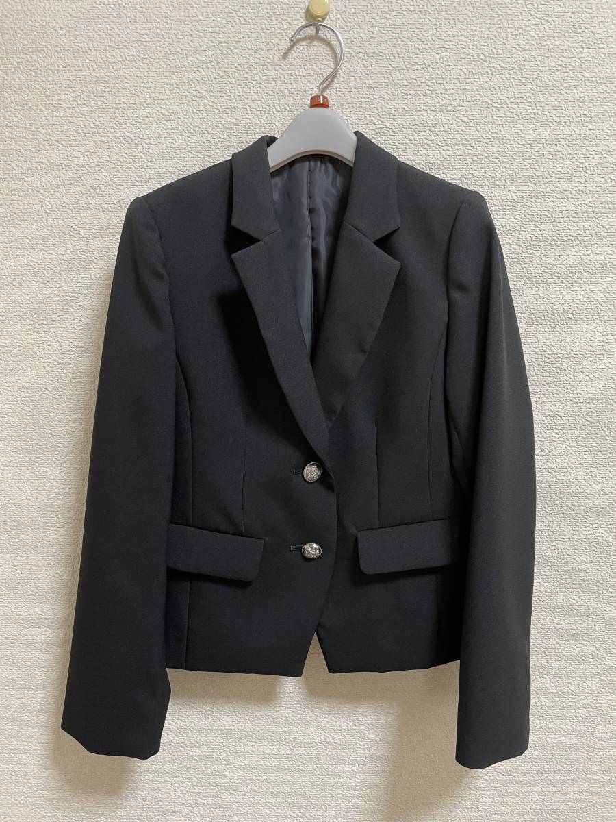 ●Lavannor フォーマル 150 女の子 セレモニー スーツ 上セット 黒 卒業式 美品拍卖