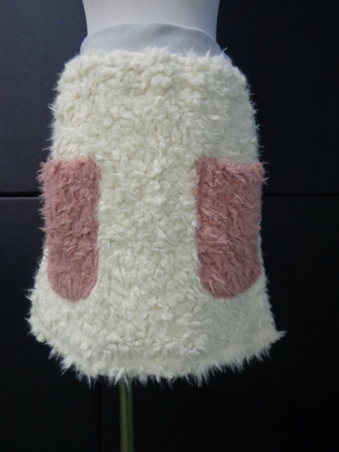 在庫処分! お値下げ! ファイブスター 【FIVE STSR】 レディース スカート モコモコ FS184-205008 M ホワイト 【2366】拍卖