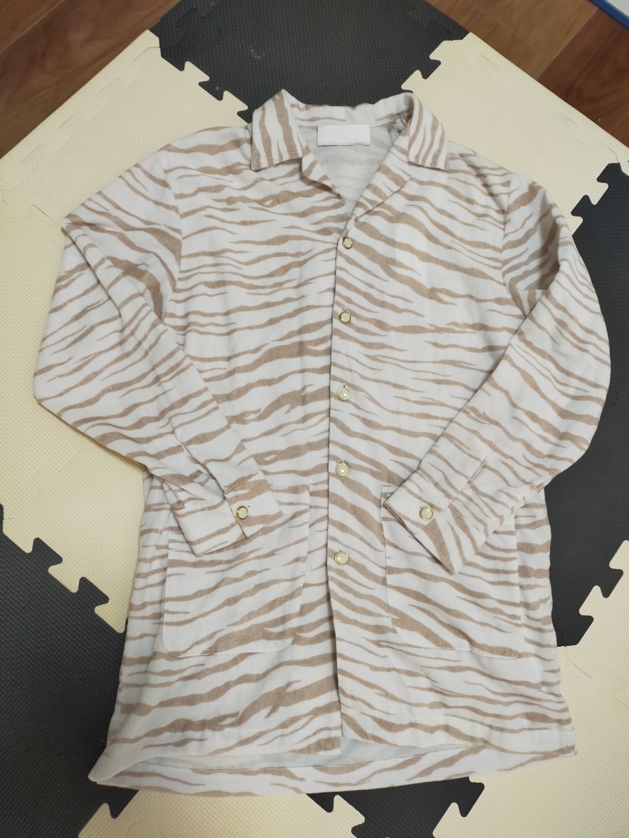 neonsign ネオンサイン ゼブラ柄 シャツ 長袖拍卖