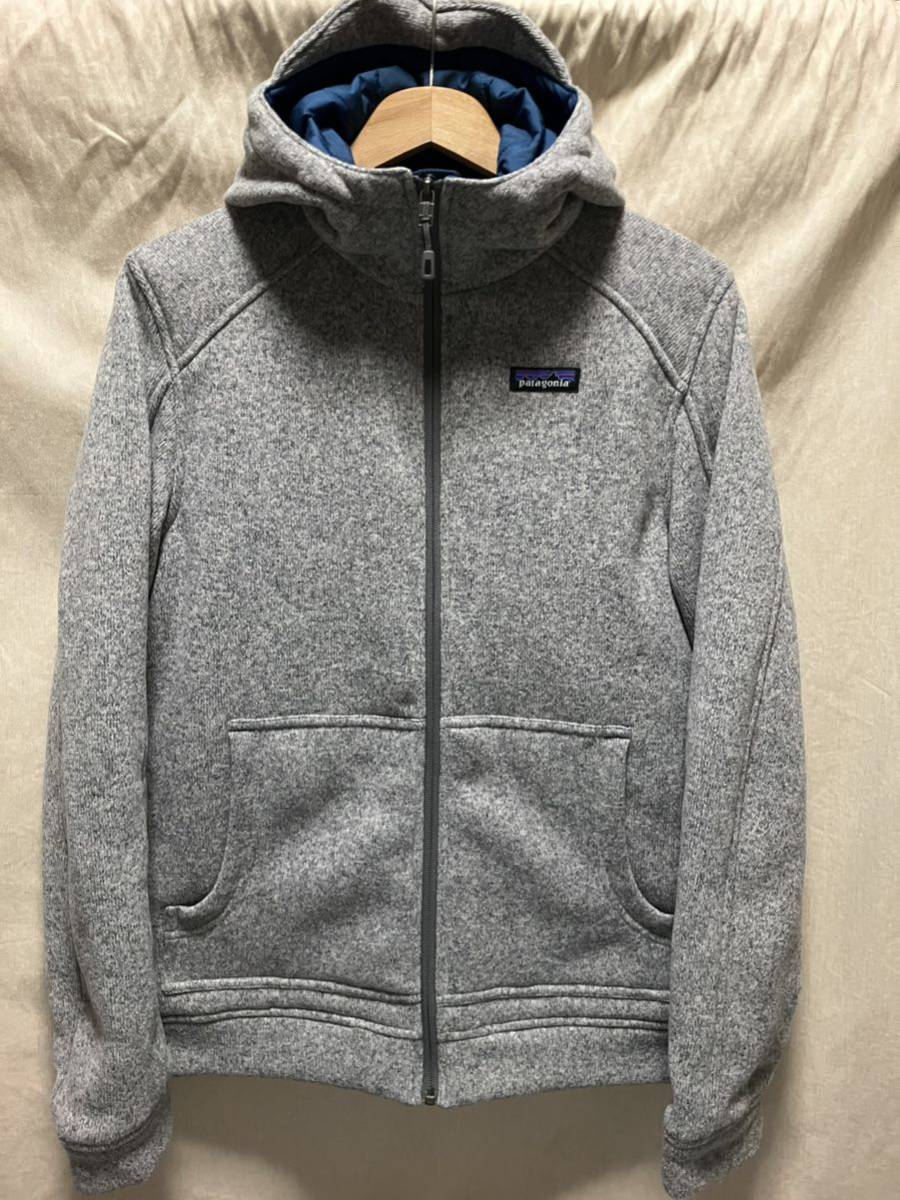 美品 patagonia インサレーテッド ベターセーターフーディS パーカー フーディー surf シンチラ フリース レトロx ニット ジャケット FA14拍卖