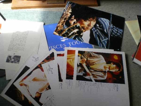 佐野元春パンフ pisces tour87拍卖