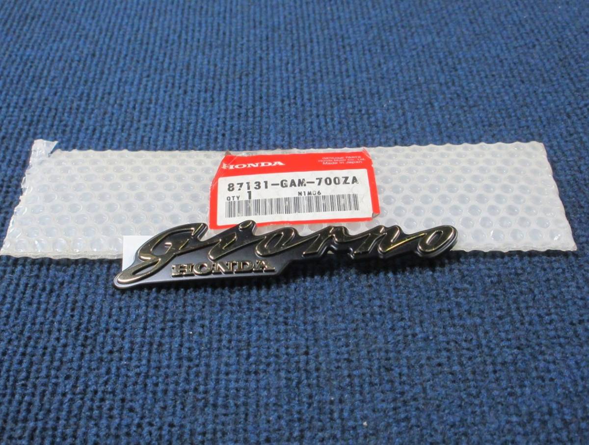 ホンダ 純正 Giorno ジョルノ ゴールド エンブレム 87131-GAM-700ZA拍卖