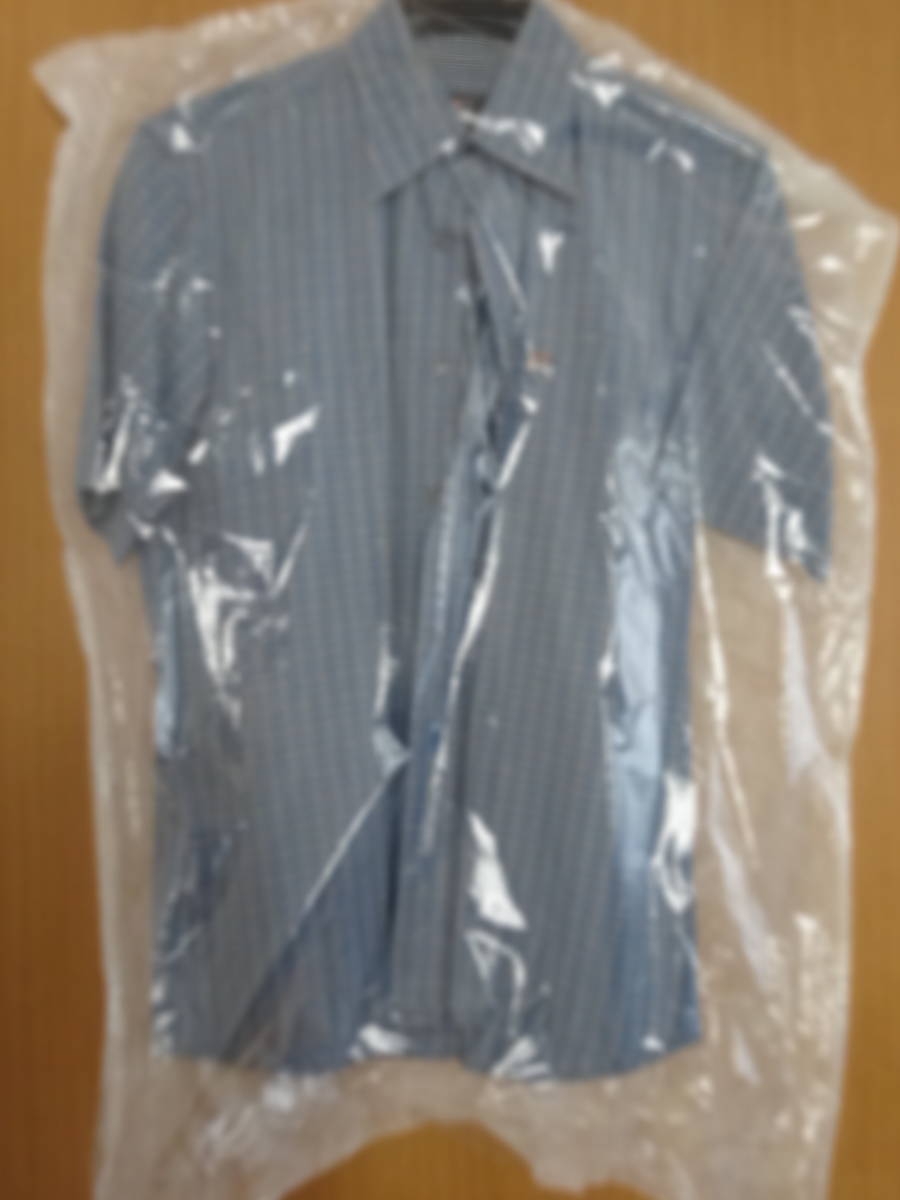 BURBERRY BLACK LABEL バーバリー 人気のバーバリーチェック柄 半袖シャツ Sサイズ拍卖