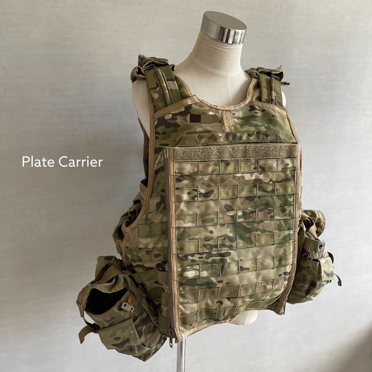 レア 放出品 米軍 プレートキャリア MULTICAM/ TACTICAL PERFORMANCE/J TECH 防弾 チョッキ サピー ポーチ 装備 ボディアーマー 自衛隊 SD拍卖