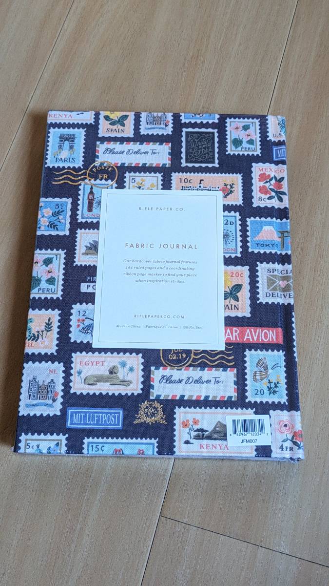 ライフルペーパー スタンプ・ファブリックカバーノート 新品拍卖