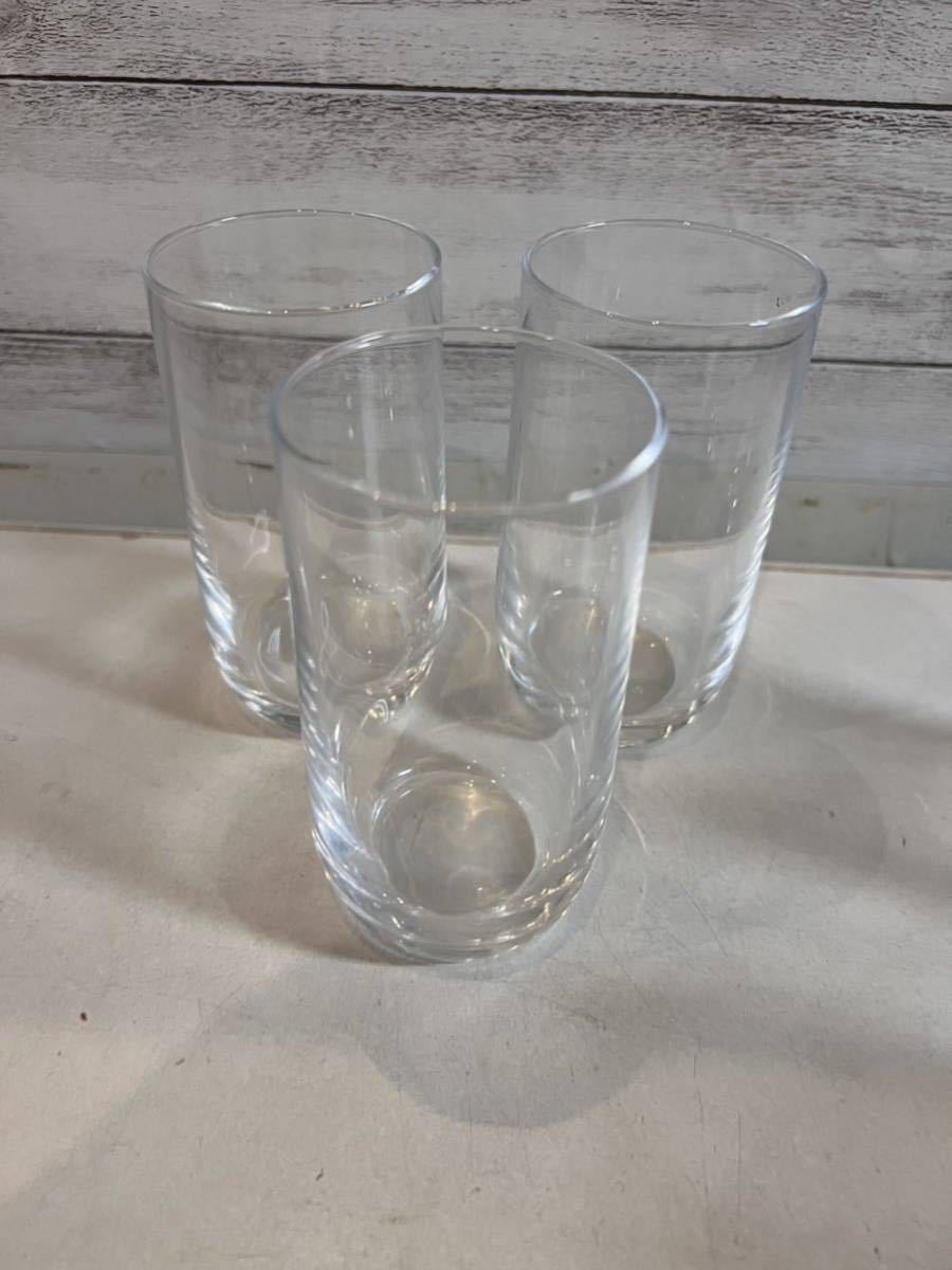 タンブラーグラス 3個セット ビールグラス 飲食店などに拍卖