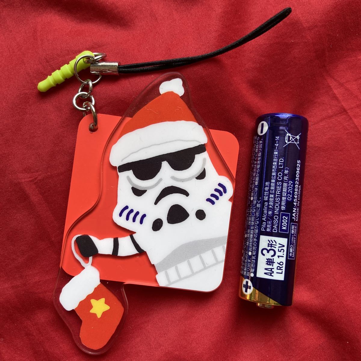 ★即決有★限定 STAR WARS ストラップ ディズニー スターウォーズ ストーム トルーパー サンタ ストラップ ディズニー クリスマス サンタ拍卖