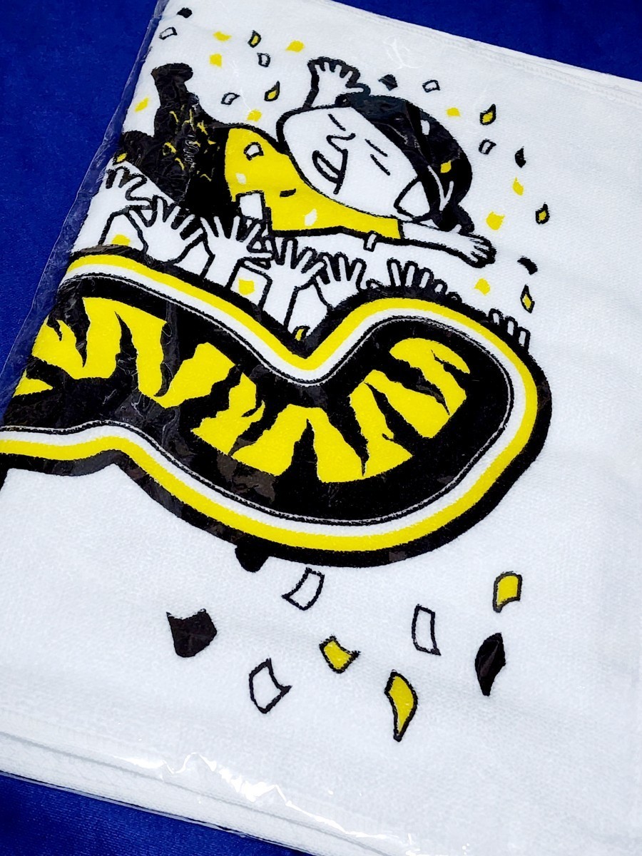 阪神タイガース 2023年 セ・リーグ優勝記念 デイリースポーツ限定 アレほ~ フェイスタオル AREやんか!お~ん 未使用品拍卖