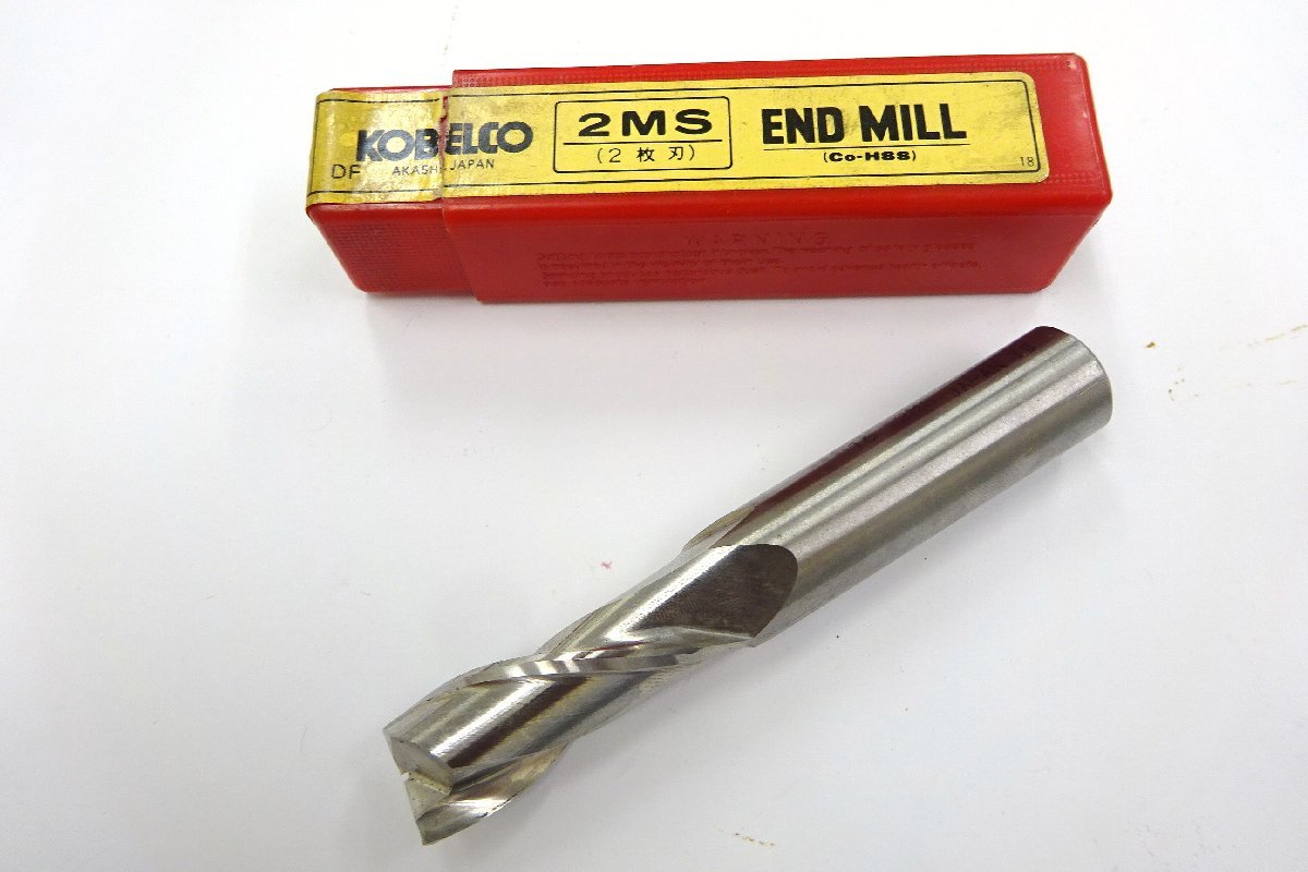 KOBELCO エンドミル 16mm 2刃 シャンクΦ16 送料無料拍卖